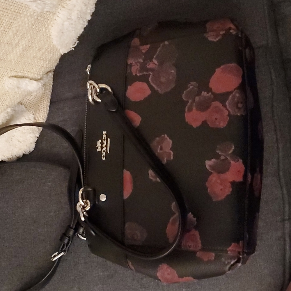 Floral Coach bag